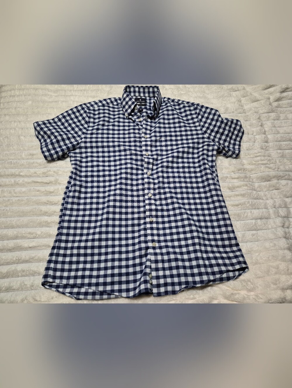 Stafford Short Sleeve Business Formal Dress Shirt Sz. 16